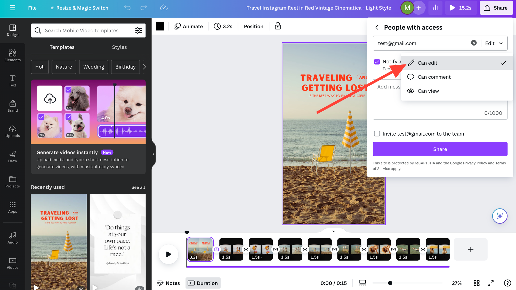 How to Share Canva Templates