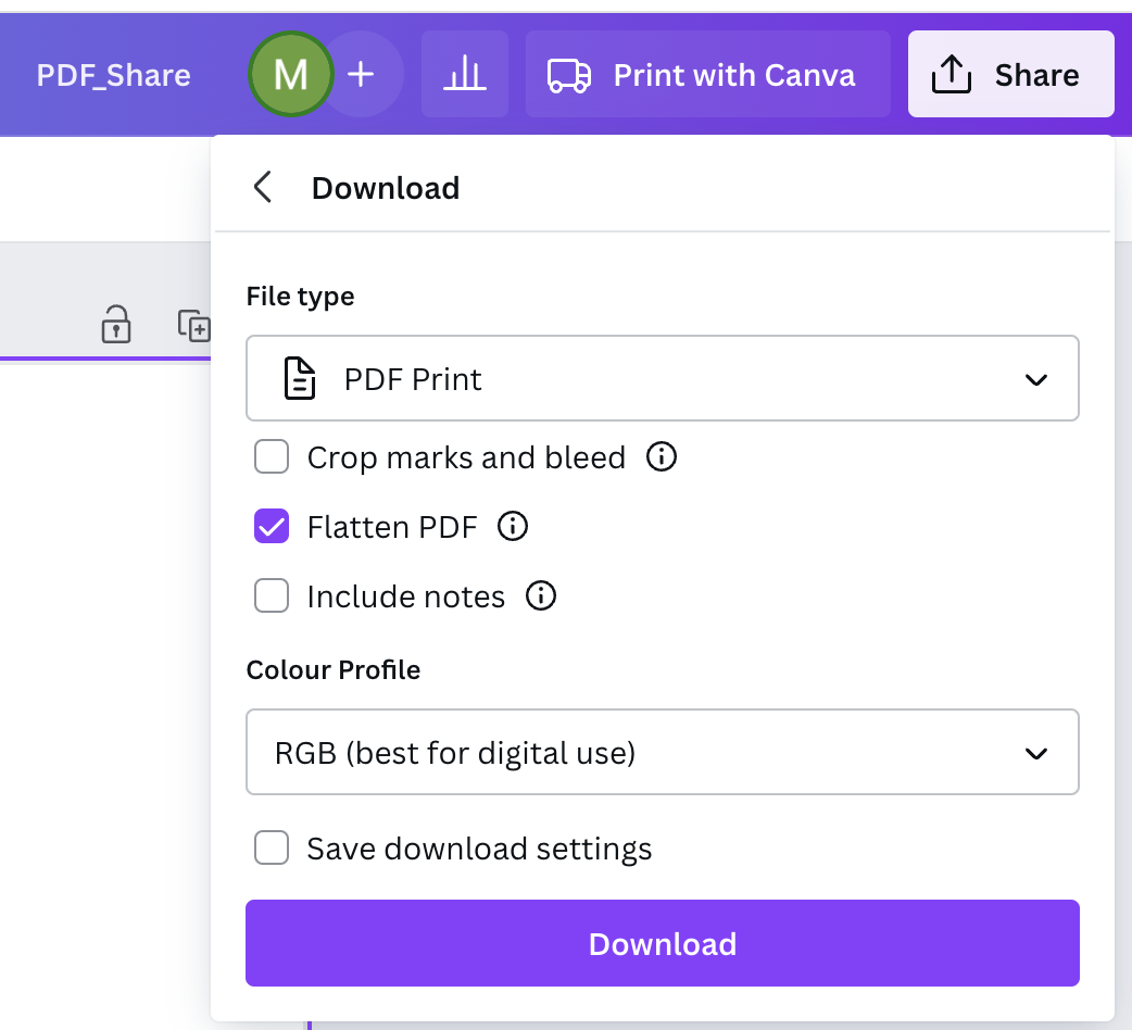 How to save canva as pdf easy step by step guide copy 